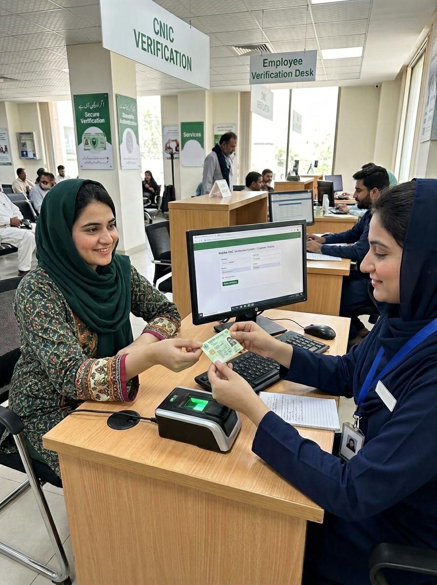 CNIC Verification Desk